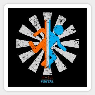 Portal Retro Japanese Magnet